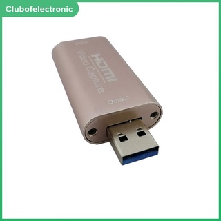 Adaptador De tarjeta De Captura De video clubofelectronic Usb 3.0 Hd Hdmi-compatible 1080p Acquisition