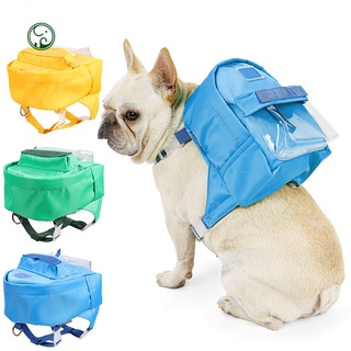 mochila impermeable de gran capacidad para perros, diseño de dibujos animados, bolsa de transporte para mascotas