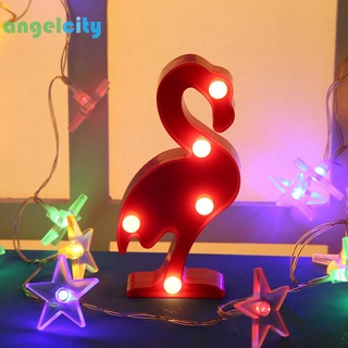 (Angelcity) luz de noche LED forma creativa para el hogar mesita de noche niños dormir dormitorio decoración lámpara
