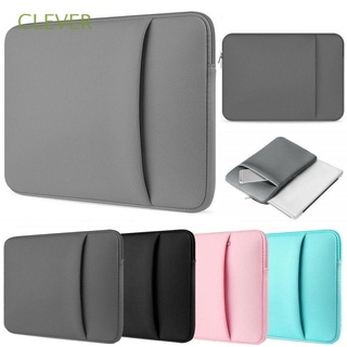 CLEVER Fashion Sleeve Dual Zipper Bag Laptop Case Pouch Universal Waterproof Colorful Soft Notebook Cover/Multicolor