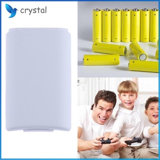 Crystal Wireless Controller - cubierta de batería recargable para Xbox 360 con pegatina