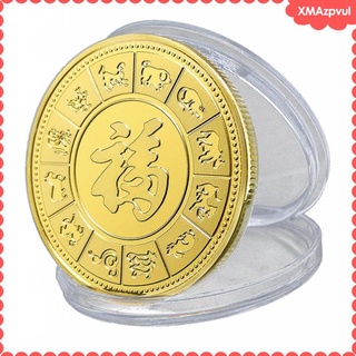 zodiac moneda conmemorativa 2020 rata año no-moneda monedas colección arte (4)