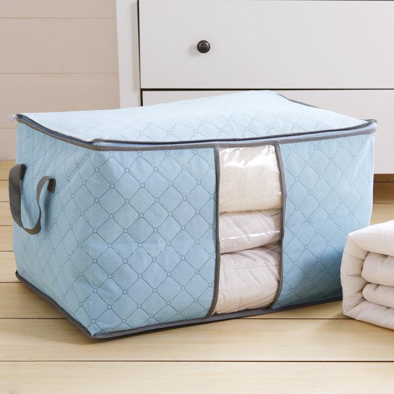 Bolsa de almacenamiento plegable para ropa de colchón no tejida