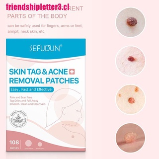 [F3CL] 108 pzs parche removedor de etiquetas de piel hidrocoloide acné espinillas Moles Zits verrugas