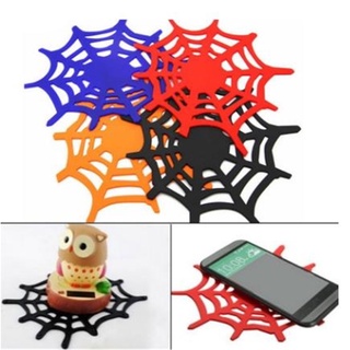 Spider Web Magic - alfombrilla antideslizante antideslizante para salpicadero de coche, almohadilla adhesiva