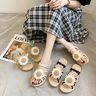 Nueva moda crisantemo sandalias señoras playa sandalia señora zapato s