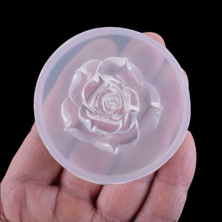 sut hecho a mano gran diamante de cristal rosa flor epoxi resina molde de piedras preciosas molde de silicona molde de joyería arte artesanía (4)