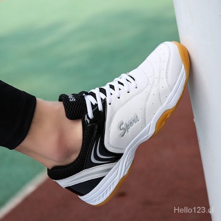 unisex profesional bádminton tenis zapatos cómodo transpirable deporte zapatos de los hombres de las mujeres de tenis de mesa zapatillas de deporte tamaño 36-46 (9)