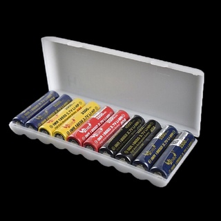 【SKC】 Portable plastic battery case cover holder storage box for 10pcs 18650 Batteries 【Shakangcool】