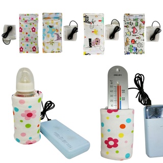 LIDU1 USB Carga Bebé Recién Nacido Biberón Calentador Portátil Al Aire Libre Leche Caliente Cubierta Enfermería Aislado Bolsa De Cuidado (3)