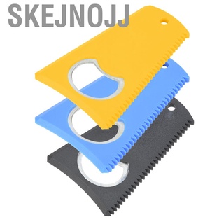 Skejnojj calidad portátil tabla de surf tabla de cera peine removedor herramienta de limpieza accesorio (7)