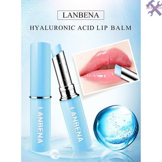 [en Stock] LANBENA ácido hialurónico bálsamo labial Lip Plumper extracto Natural desvanece líneas de labios nutritivo hidratante lápiz labial L