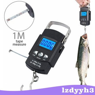 [precio De actividad] Digital LCD equipaje báscula de pesaje 10g-50kg bolsillo de mano balanza de pesca