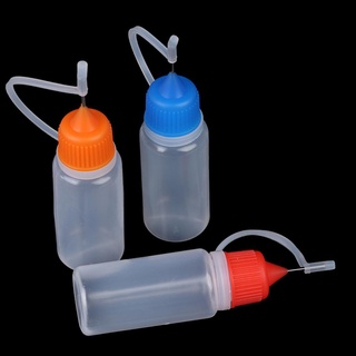 [drinka] 5 botellas de aguja exprimibles de 10 ml, líquido para ojos, gotero, muestra, 471 cl