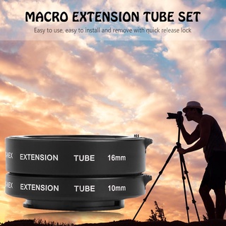 etaronicy autofocus af macro - juego de tubo de extensión (10 mm, 16 mm, para cámara sony nex e-mount)