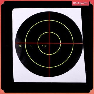 100pcs Shooting Targets Reactive Splatter Dia. 7.5cm Self-adhesive Targets