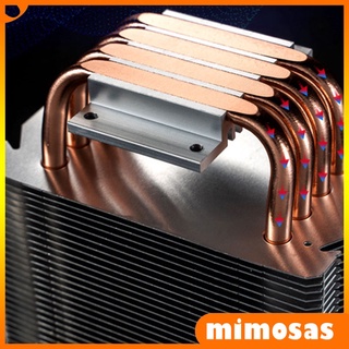 Mimosas.br CR1400 CPU enfriador, 4Pin DC 12V silencioso PC ventilador de refrigeración, para LGA 775 1150 1151 1155 1156, 5V 3Pin ARGB Pin FM2 FM1 AM4 AM3