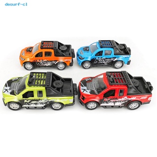 DE 1/36 Simulation Diecast Pickup Truck Car Pull Back Model Kids Toy Collection (9)