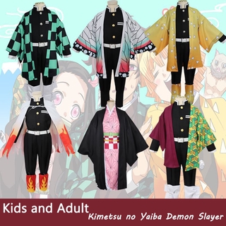 anime demon slayer: disfraz cosplay kimetsu yaiba kamado tanjirou nezuko agatsuma zenitsu kanroji mitsuri lguro obanai (1)