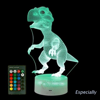 Esp 3D LED Glowlight cambiante táctil lámpara decoración bebé cumpleaños regalos de navidad
