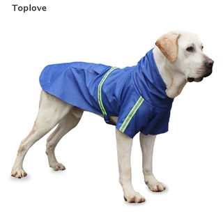 [toplove] impermeables para perros/mascotas reflectantes/chaquetas impermeables a la moda para mascotas.