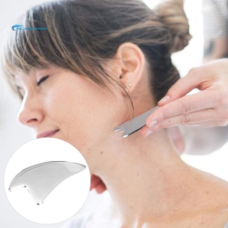 raspador guasha placa de tejido suave músculo meridian masaje facial spa herramienta de cuidado