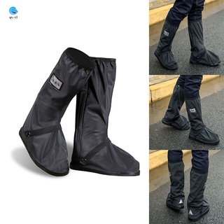 Al aire libre impermeable zapatos cubre botas de lluvia reutilizables antideslizante ciclismo Overshoes