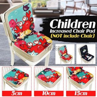 portátil de los niños aumento de la silla de la almohadilla ajustable bebé furnitur asiento portátil de los niños cojín de comedor cochecito