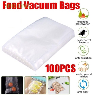 Shigong 100pcs sellador al vacío bolsa de embalaje de carne bolsas de ahorro de alimentos fruta ahorro de grano sello accesorios de cocina bolsa de almacenamiento de verduras