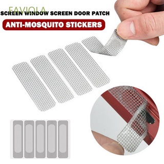 FAVIOLA Rectagle Screen Repair Tape Mosquito Home Supplies Window Net Patch Anti-insect Adhesive for Door Window Fly Bug Repair Tape