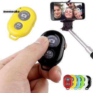 Moon cámara Bluetooth inalámbrica Control remoto Selfie obturador para teléfono móvil Monopod