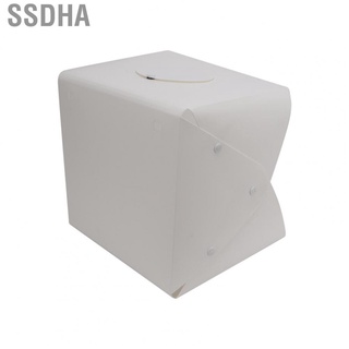 ssdha photo studio caja de luz de fondo trípode portátil plegable mini kit de fotografía