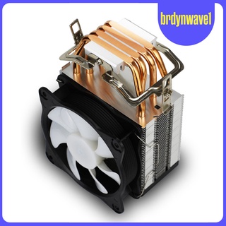 [BRDYNWAVE1] Enfriador de CPU removible de alta calidad Torre de enfriamiento ARGB LED 9cm Ventiladores 4 tubos de calor de alta calidad (8)