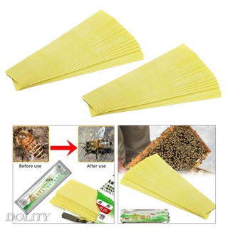 [NANA] 40 tiras de herramientas de acaricida apicultura Fluvalinate abeja ácaros Varroa