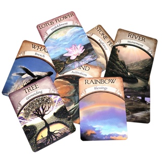 rg earth magic oracle cards versión inglés 48 cartas baraja tarot juego de mesa leer destino misteriosa adivinación