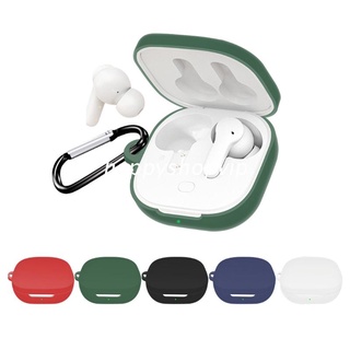 Hsv funda protectora de silicona Compatible con Qcy T13 accesorios de auriculares reemplazos casos soportes de piel