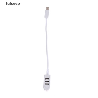 [Fulseep] Expansión De Divisor De Concentrador De Alta Velocidad De 3 Puertos USB 3.0 Multicanal Para PC De Escritorio ZXC