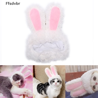 ffsdvbr gato conejo orejas de conejo sombrero mascota gato cosplay disfraces para gatos pequeños perros fiesta *venta caliente