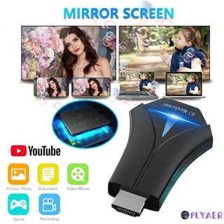 Mirascreen K12 TV Stick adaptador Stream Wifi Display receptor espejo compartir pantalla HDMI Dongle inalámbrico Airplay Miracast reproductor