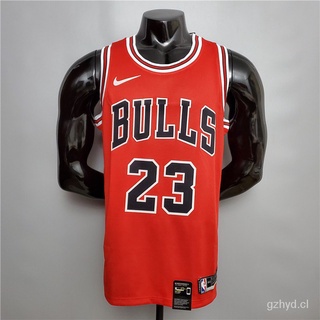 ❤Camiseta de baloncesto de la NBA Jordan #23 Chicago Bulls rojo chaleco versión jugador eOXF