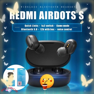 Wdoor Airdots Xiaomi Redmi TWS audífonos inalámbricos Bluetooth 5.0 auriculares deportivos/reducción de ruido+línea de carga WRED