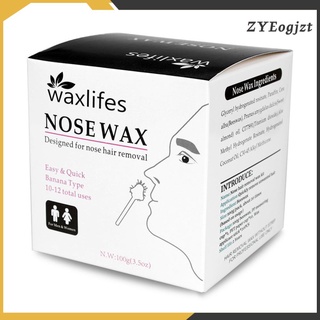 kit de cera de nariz eficaz sin dolor para hombres orejas facial nariz (4)