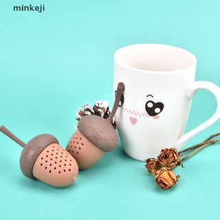 mkji - juego de 2 infusores de té en forma de bellota de silicona, colador de cocina.