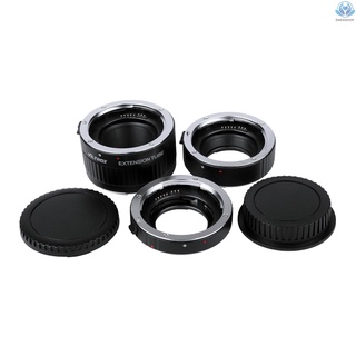[Enew]Viltrox DG-G Auto Focus AF TTL - anillo de tubo de extensión (12 mm, 20 mm, 36 mm, montaje de Metal, con fundas para cámara DSLR, lente 35 mm, Canon EF-S)