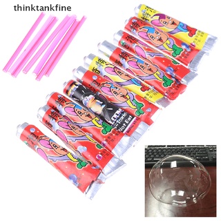 thcl 10pcs burbuja pegamento niños soplando bola de burbuja juguetes para niños espacio globo juguete martijn