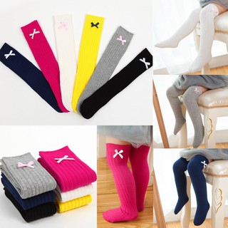Calcetines largos de rodilla para niños/niños/calcetines largos de algodón/calcetines largos calientes