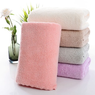 toalla ecológica anti-deform poliéster esponjoso toalla de cara suministros para el hogar