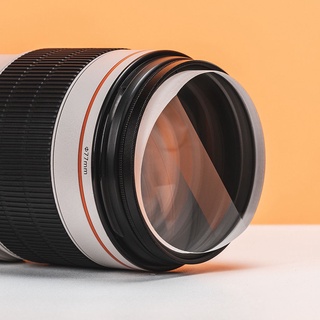 79mm lente de cámara filtro de vidrio óptico prism múltiples refractaciones fx video