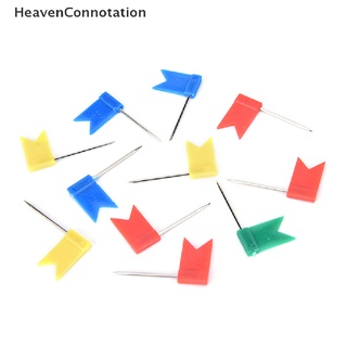 [HeavenConnotation] 50x bandera marcador forma mapa pines aviso de corcho tablero Push Pin surtido oficina hogar