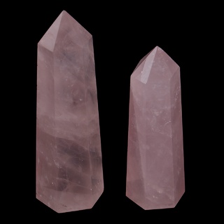 [ayellowgod] piedra de cristal de cuarzo rosa de roca natural, color puro, varita obelisco [ayellowgod]